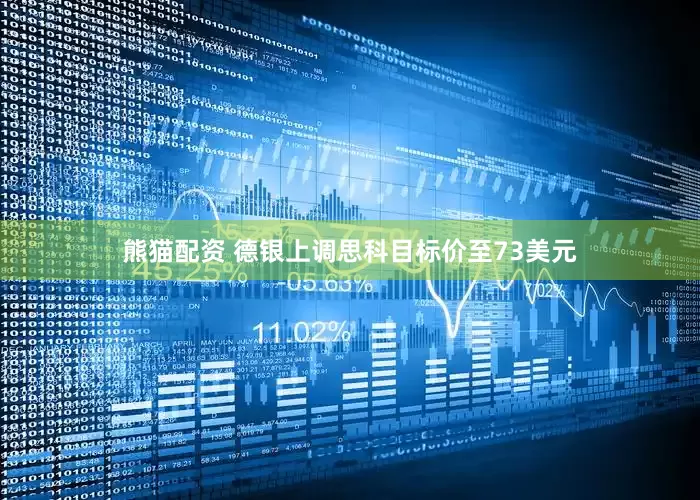熊猫配资 德银上调思科目标价至73美元