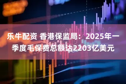 乐牛配资 香港保监局：2025年一季度毛保费总额达2203亿美元