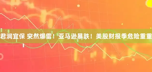 君润宜保 突然爆雷！亚马逊暴跌！美股财报季危险重重